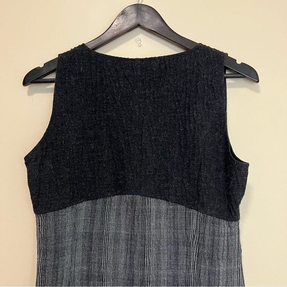 Salt & Pepper Grey Wool Blend Dress - Picture 8 of 15